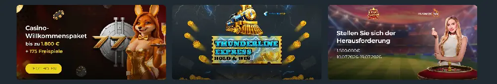 777Vault Aktionen